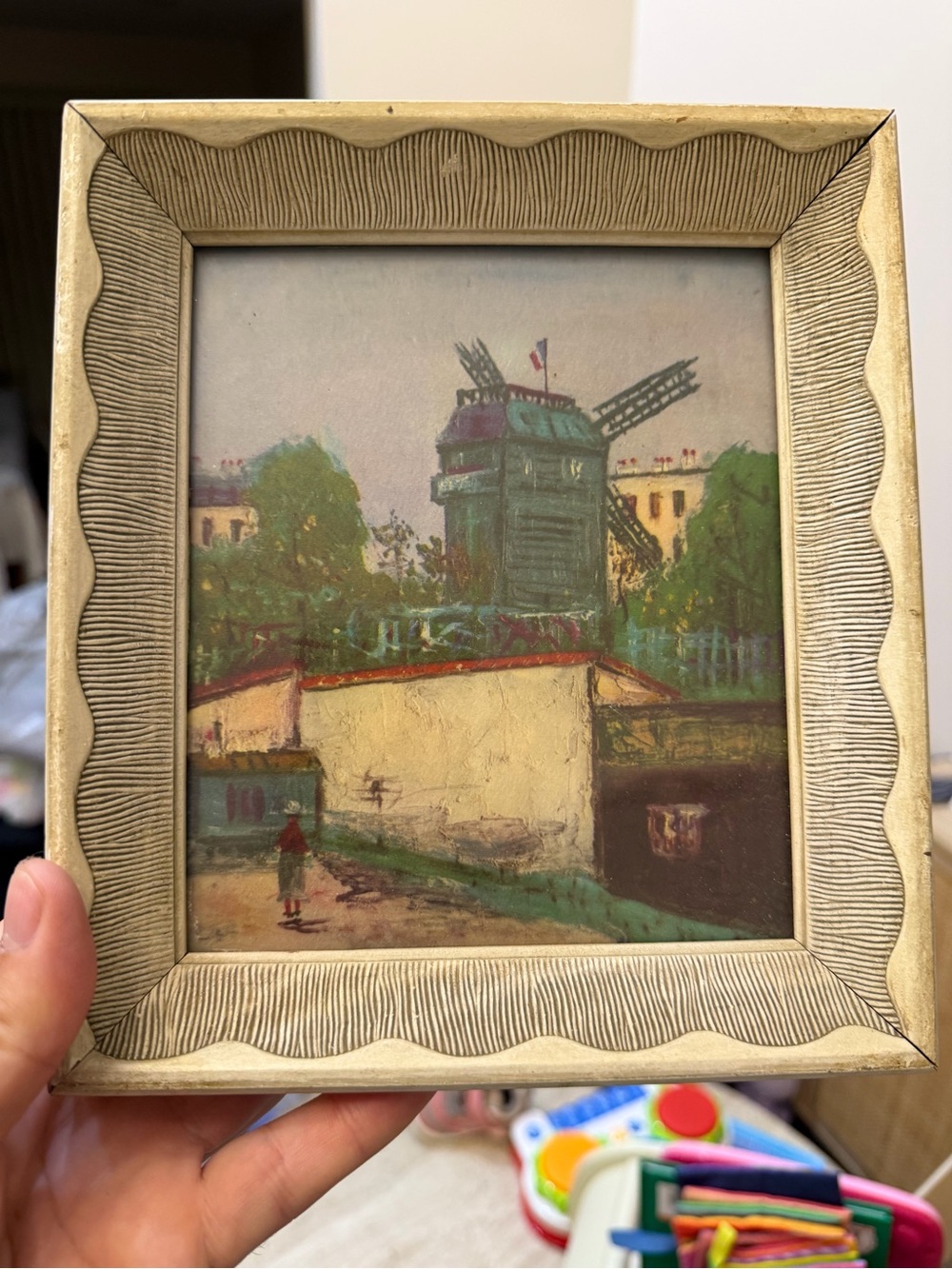 Vintage Maurice Utrillo Montmartre Paris Windmill Lambert Product Art Print 6x7
